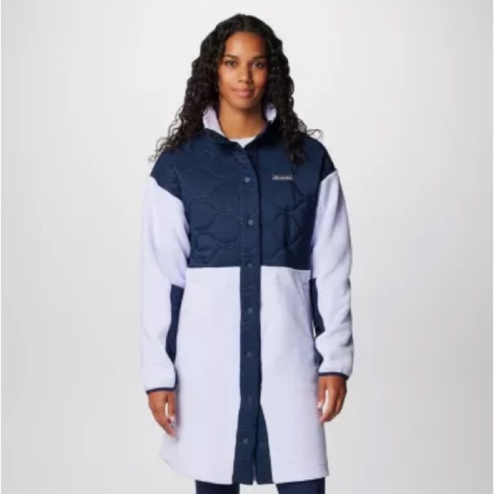 NWT Columbia Cloud Point Long Fleece Jacket